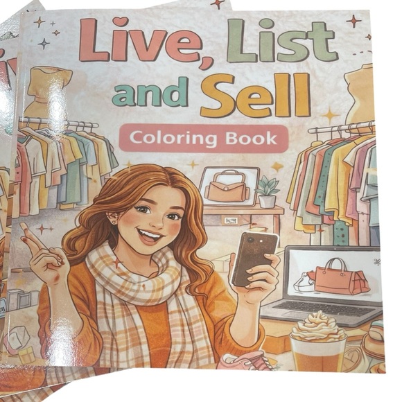 Other - Live , List and Sell Adult and Teen Coloring Book for Resellers